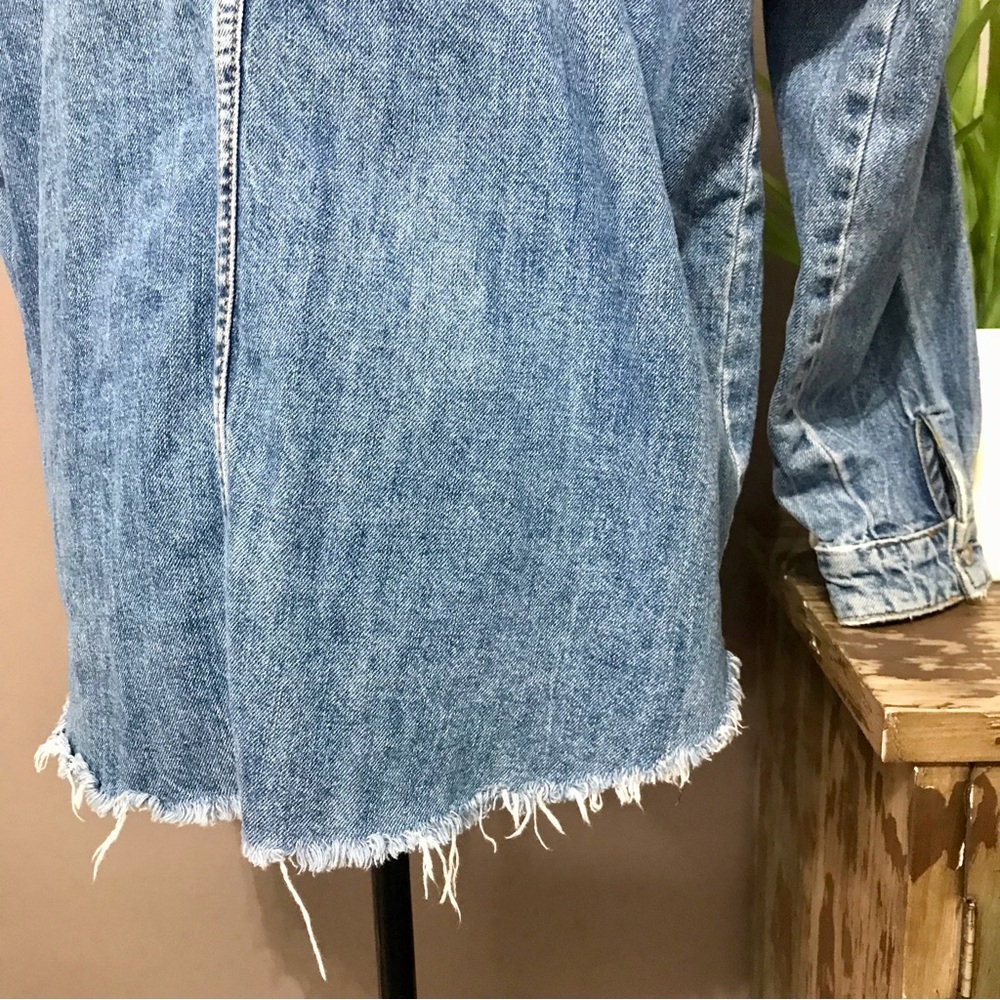 Zara The Denim Overshirt jacket - Picture 10 of 16